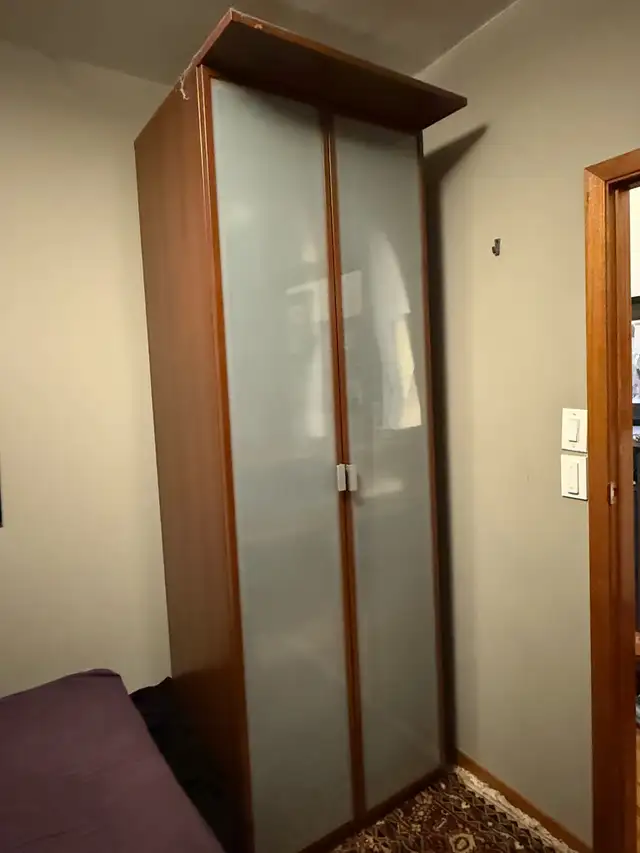 IKEA HOPEN Armoire / Wardrobe with light