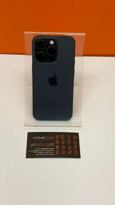 iPhone 15 Pro – 256GB | Unlocked | 90% Battery Health, View more