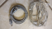 Computer LAN Network, USB, A/V cables