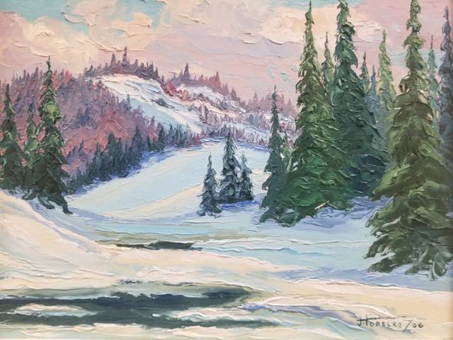 Original John Topelko oil painting in Arts & Collectibles in Ottawa - Image 2