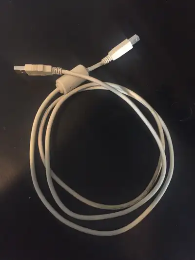 5 FT High Speed USB 2.0 Cable-USB A male to USB B male, View more