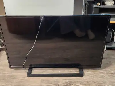 Toshiba TV with remote, View more