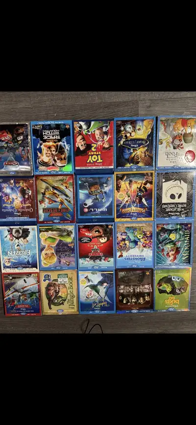 Disney blurays , View more
