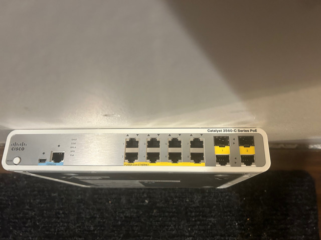 Cisco Catalyst 3560-C series PoE in Security Systems in Laval / North Shore