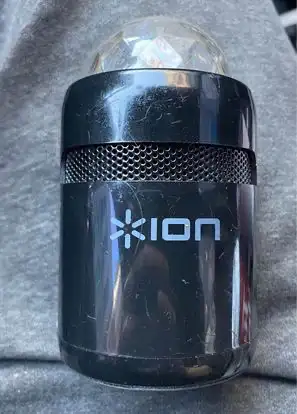 Selling an ION disco light Bluetooth speaker, used but in good condition has great sound quality ask...