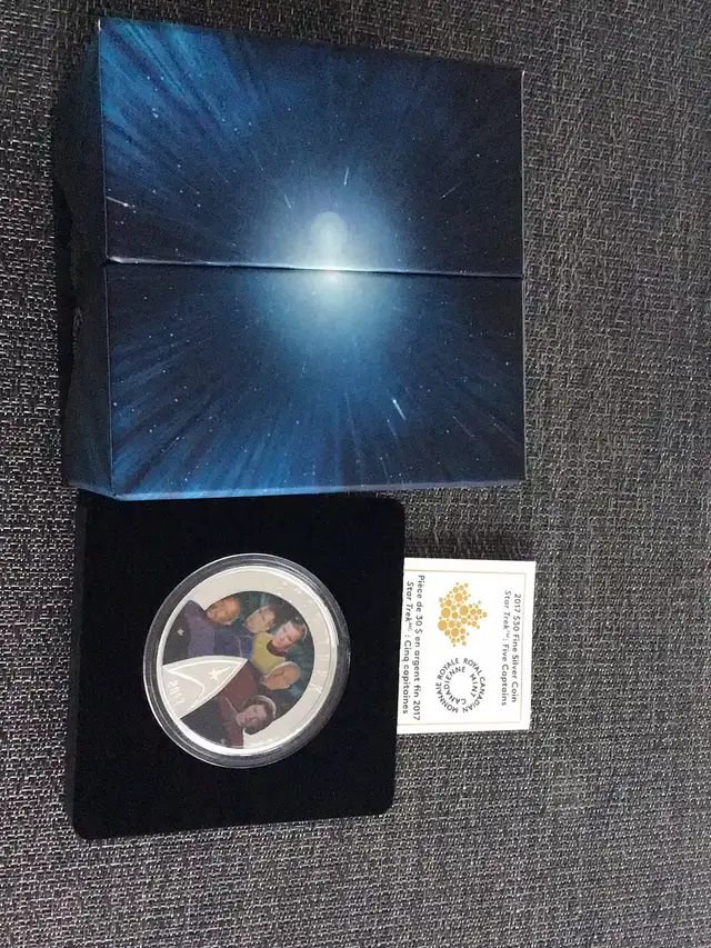 Star Trek Five Captains Coin65183691852547122