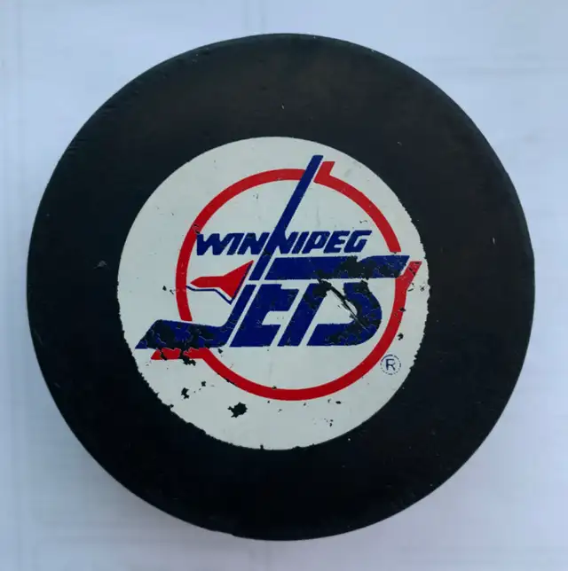 Winnipeg Jets &  Carolina Hurricanes Pucks in Hockey in Winnipeg - Image 2