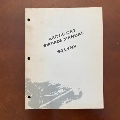 1980 Arctic Cat Lynx Service Manual (0185-169), View more