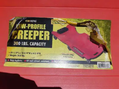 Harbor Freight Low-Profile Creeper, View more