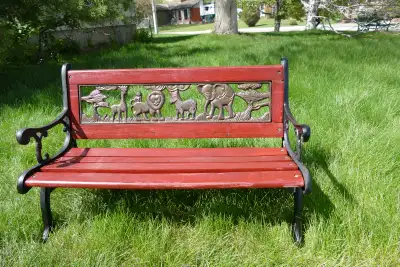 Kiddies Bench, for small children, Plant Pots or Ornamental Disp, View more