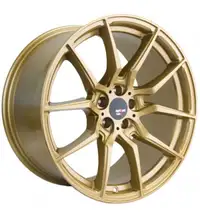 Option Lab Wheels R716 18x9.5 +35 5x100 Top Secret Gold