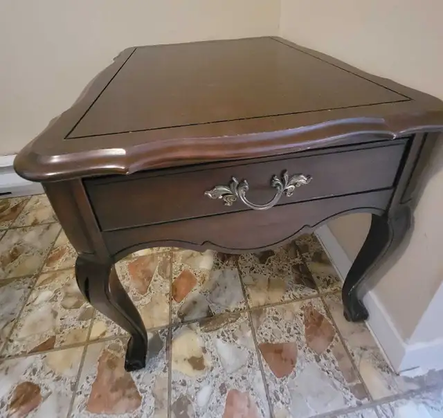 Solid Wood Table with Drawer64840229433218121