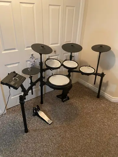Roland TD17 V Drums w/ Upgraded Thin Cymbals & Rack , View more