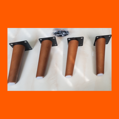 Wood Furniture Legs with installation hardware (SET of 4) - NEW!, View more