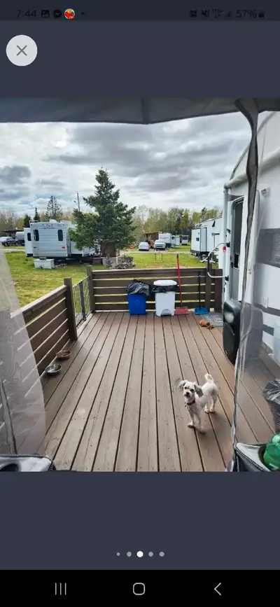 I'm selling my 2012 forest Cherokee 5th wheel. Couples camer. It's is at Home away from Home campgro...