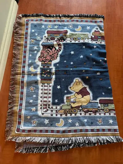 New Winnie the Pooh throw blanket, View more
