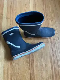 Gill Short Sailing Boots (like new - size 11 mens)