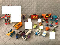 Transformers G1 vintage assorted Lot