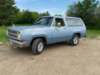 1979 Dodge Ramcharger 2wd