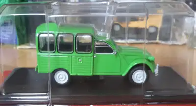 Citroën 2CV fourgonnette AKS 400 à 6 glaces Eligor 1:43 diecast