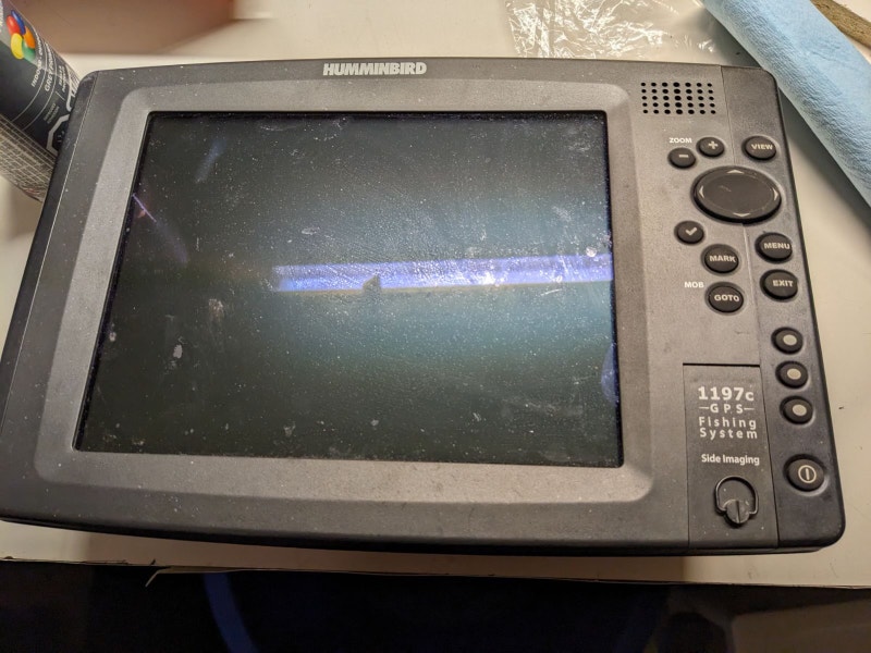 Hummingbird 1197c FishfinderGPSChartplotter Fishing, Camping