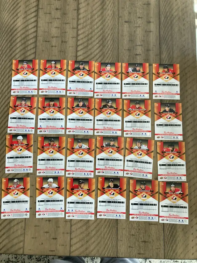 2025/26 Tim Hortons Team Canadian cards in Arts & Collectibles in Edmundston - Image 3