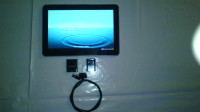 Samsung GT-P7510 Tab 10.1" Tablet with charger and other items