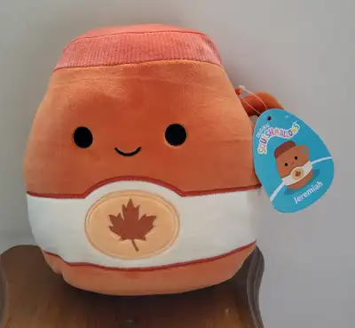 Squishmallow Jeremiah The Canadian Pancake Maple Syrup 8” Plush, View more