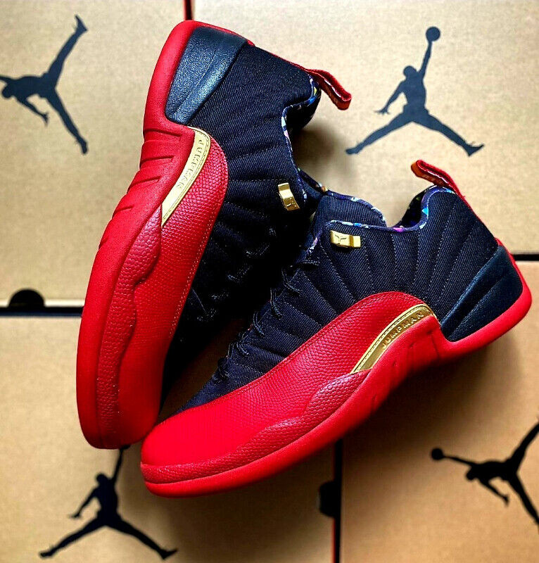 retro 12 low red