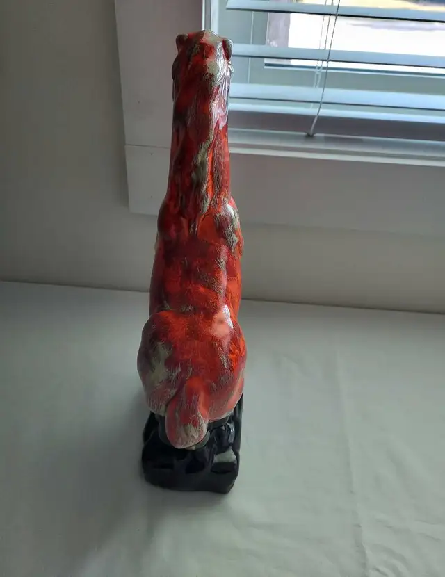 vintage horse - glazed pottery63235066754689122