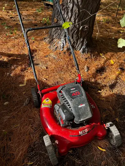 lawn mower-broken, View more