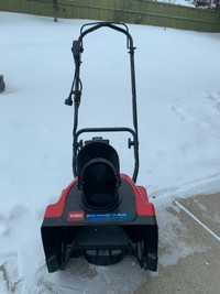 Electric snow blower