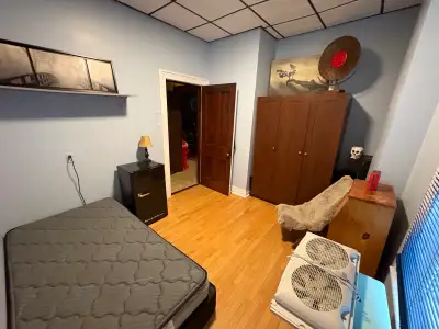 Clean room for rent , south end Sydney . New single bed with heated mattress , large wardrobe , mini...