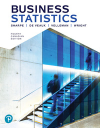 Business Statistics, 4th Canadian edition, Sharpe