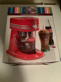 Nostalgia Electrics Coca-Cola Frozen Beverage Station NIB