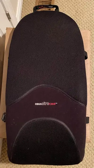 Obusforme UltraForme Backrest Support. Provides spinal support and relieves back discomfort. Ergonom...
