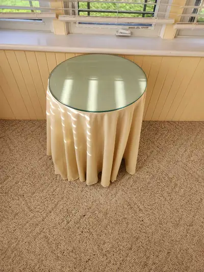 Small Table With Glass, View more