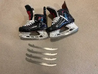 Bauer Hockey Skates & blades  size 8, View more