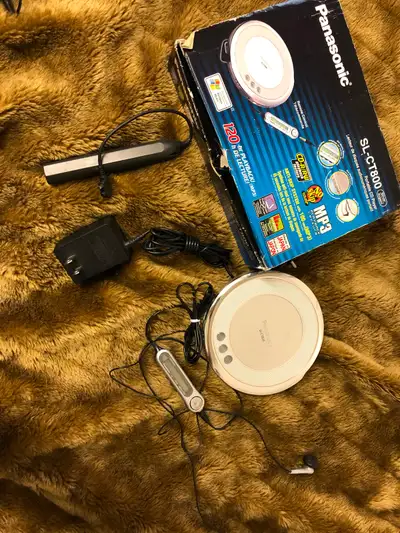 Panasonic vintage discman for parts, View more