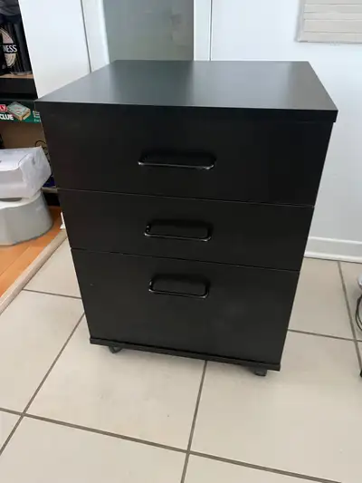 Filière 3 tiroirs à roulettes, View more