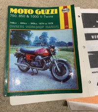 Haynes Moto Guzzi 1972-1978 Workshop Manual