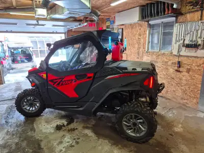 Here the one you all been looking for a 2024 CF Moto Trail 950 whit only 157 kms yes that right 157...