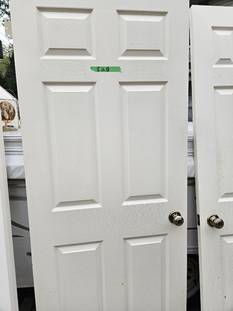 interior 6 panel door off white Windows, Doors & Trim London Kijiji