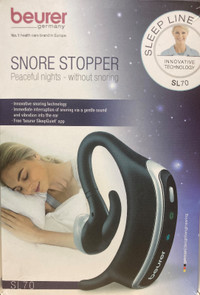 NEW Beurer SL70 Snore Stopper Sleep Disorders Effective Solution