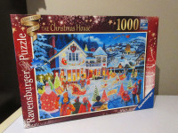 CASSE-TÊTE 1000 PCES RAVENSBURGER "CHRISTMAS HOUSE"