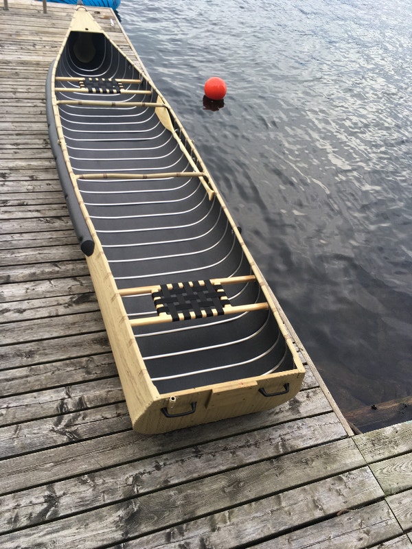 New 16 ft aluminum canoe with transom Canoes, Kayaks & Paddles