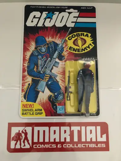 G.I. Joe 1983 Cobra The Enemy Soldier Custom mint action figure, View more
