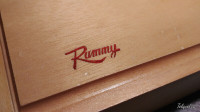 Coffret de Rummy Vintage en Bois