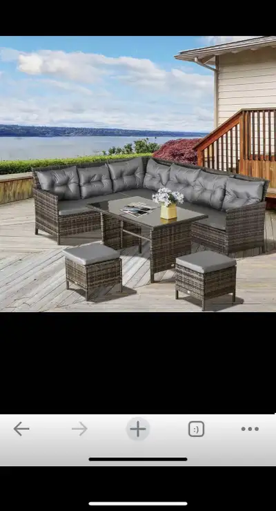 Patio set 6 pcs, View more