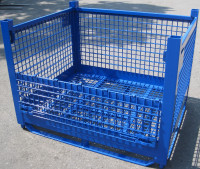 GM-5131 WIRE CONTAINERS IN STOCK. 54"X44"X40"H WIRE MESH BASKETS